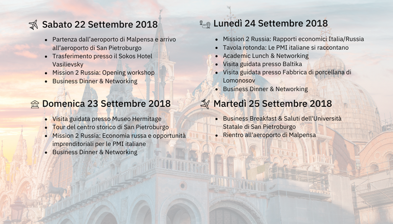 Programma Tour San Pietroburgo